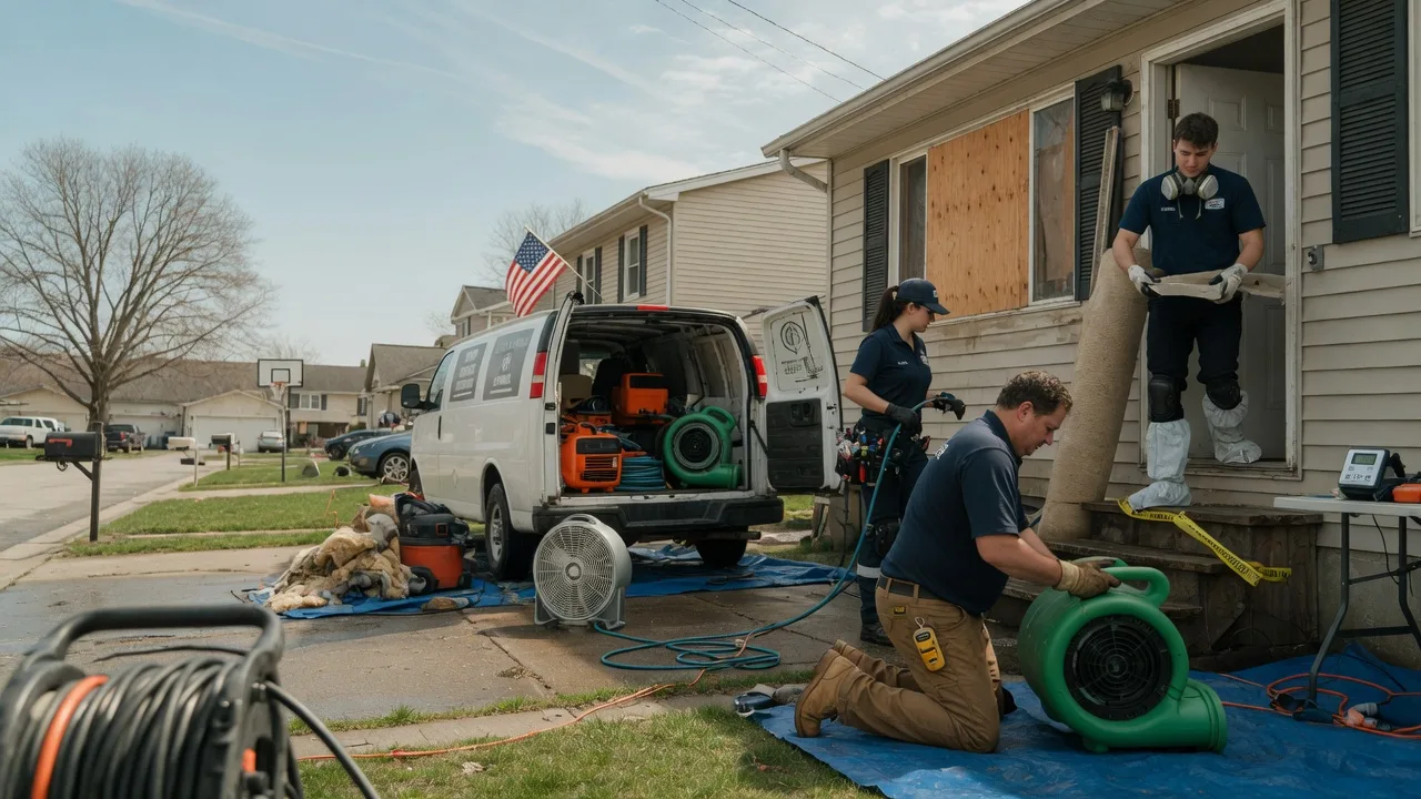 Water Damage Restoration in Voltaire, ND near me